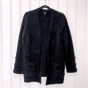 Barefoot Dreams CozyChic Boardwalk Fringe Cardigan 223